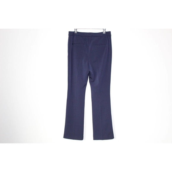 White House Black Market Essential The Slim Pants Navy Blue Women's 12 H13943 - Picture 5 of 12